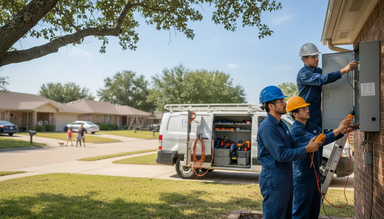 Certified electrician providing emergency electrical services in Germantown, MD
